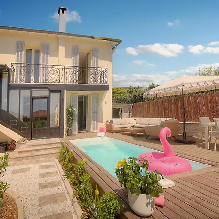 Сasa de vacaciones Frgk Pont Saint-victor Piscine Privée 4 Cannes